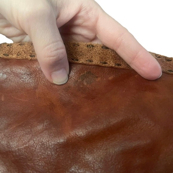 Frye Shirley Artisan Tall Riding Boots Brown Leather Pull On - Picture 15 of 15